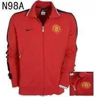 nike veste zippee manchester united n98a-coupe-red